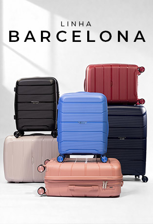 Conjunto mala polipropileno, kit de mala de viagem
