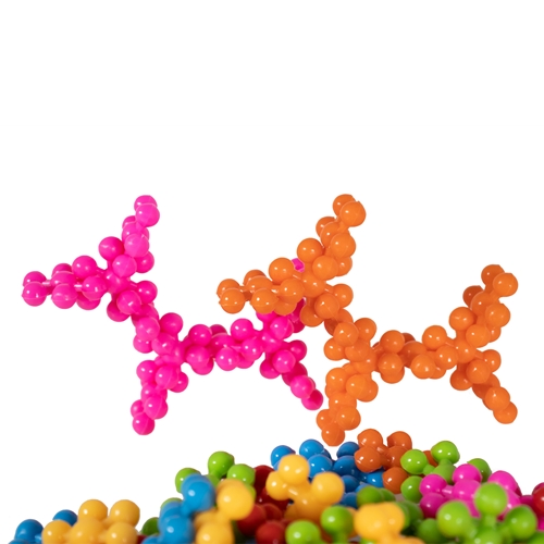 Brinquedo Blocos De Montar Plukt 100 Pecas Poki Toys - Paki Toys