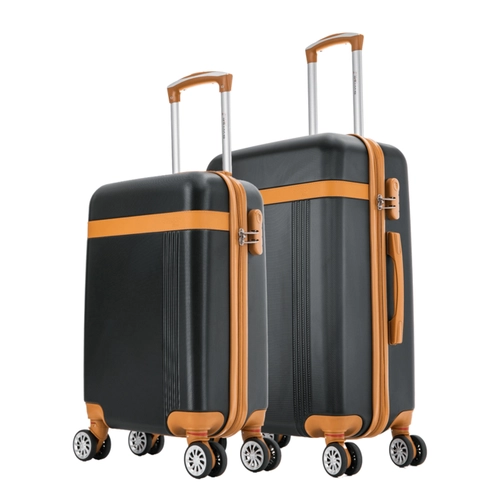 Kit de malas de viagem P/M Bruges Swiss Move Marrom