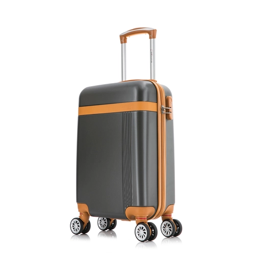 Mala de bordo 10kg pequena Bruges Swiss Move Marrom