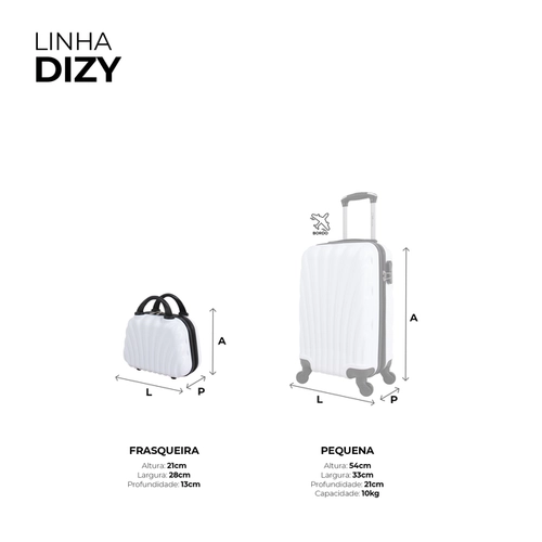 Mala de viagem Dizy Swiss Move em promoção confira agora