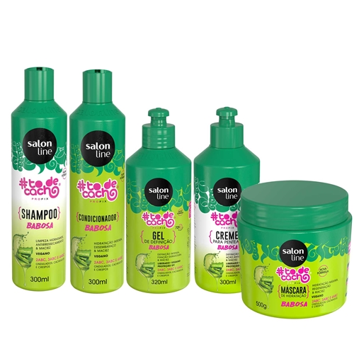 Kit Completo Todecacho Babosa 5 Produtos Salon Line Kit Completo Todecacho Babosa 5 Produtos Salon Line